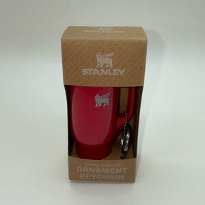 STANLEY WATER BOTTLE KEYCHAIN CHRISTMAS TREE ORNAMENT RED DELICIOUS 2024 TARGET